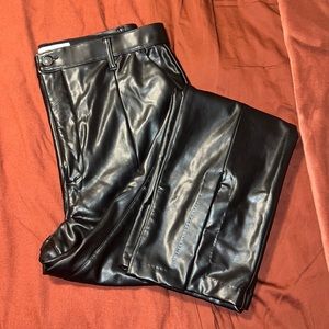Abercrombie Vegan Leather Pants